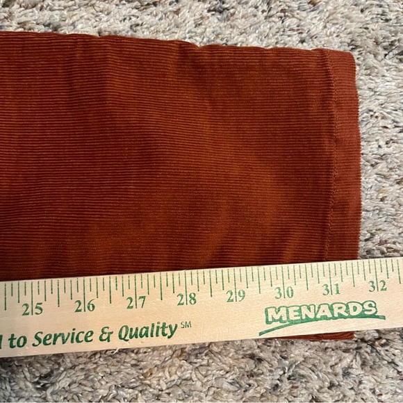 Horny Toad Rust Corduroy Pants Size 2 - Picture 9 of 10